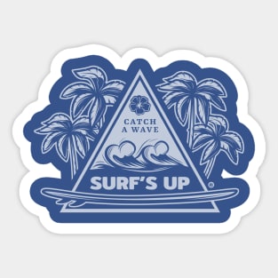 Catch a Wave Sticker